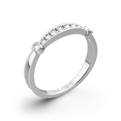 Simon G. MR1546-D Delicate Diamond Wedding Ring